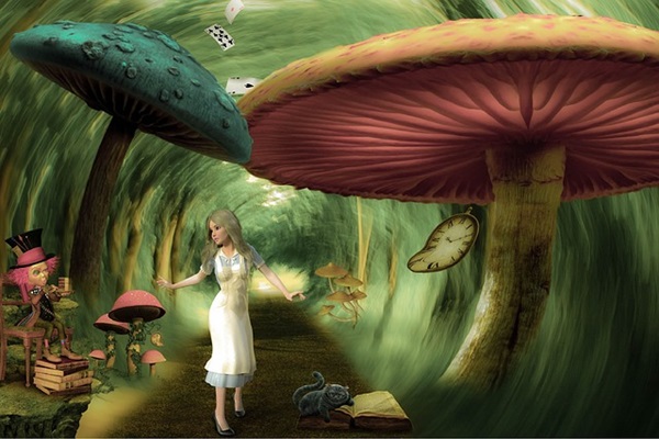 Image depicting Alice in Wonderland symbolising the journey taken during individual therapy